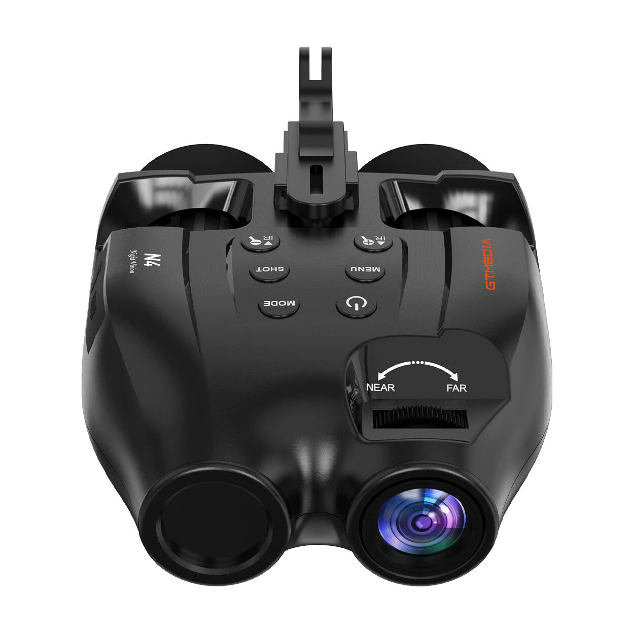 (image for) GTMEDIA N4 Night Vision Binoculars 7 Levels Infrared Light 5X Zoom Photo/Video Playback Head-Mounted Support Ideal for Outdoor Activities and Wildlife Observation